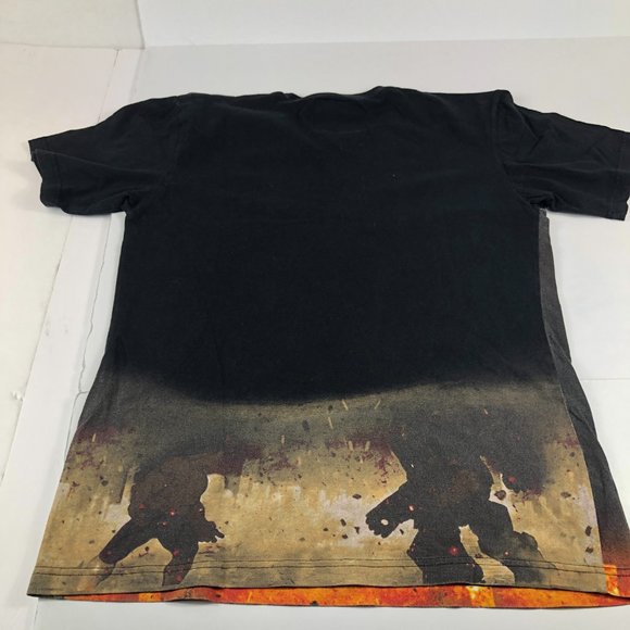 Marvel Avengers Shirt Boy's Extra Large Iron Man Incredible Hulk All Over Print - Picture 7 of 11